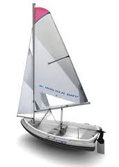 Walker Bay mit Segel